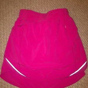 Lululemon Magenta Skirt